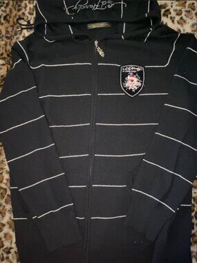 🖤 Vintage Ed Hardy Wool Cardigan